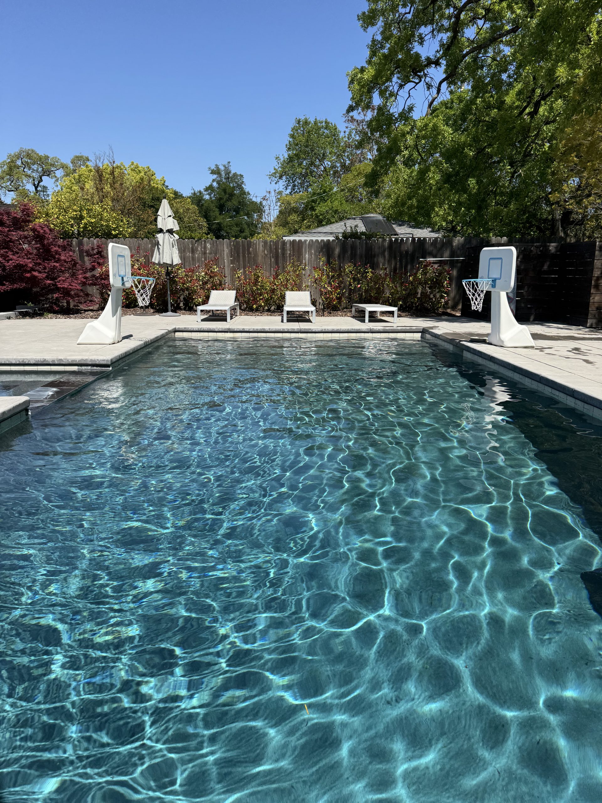 Debris removal from pump basket in Folsom CA improving pool system efficiency